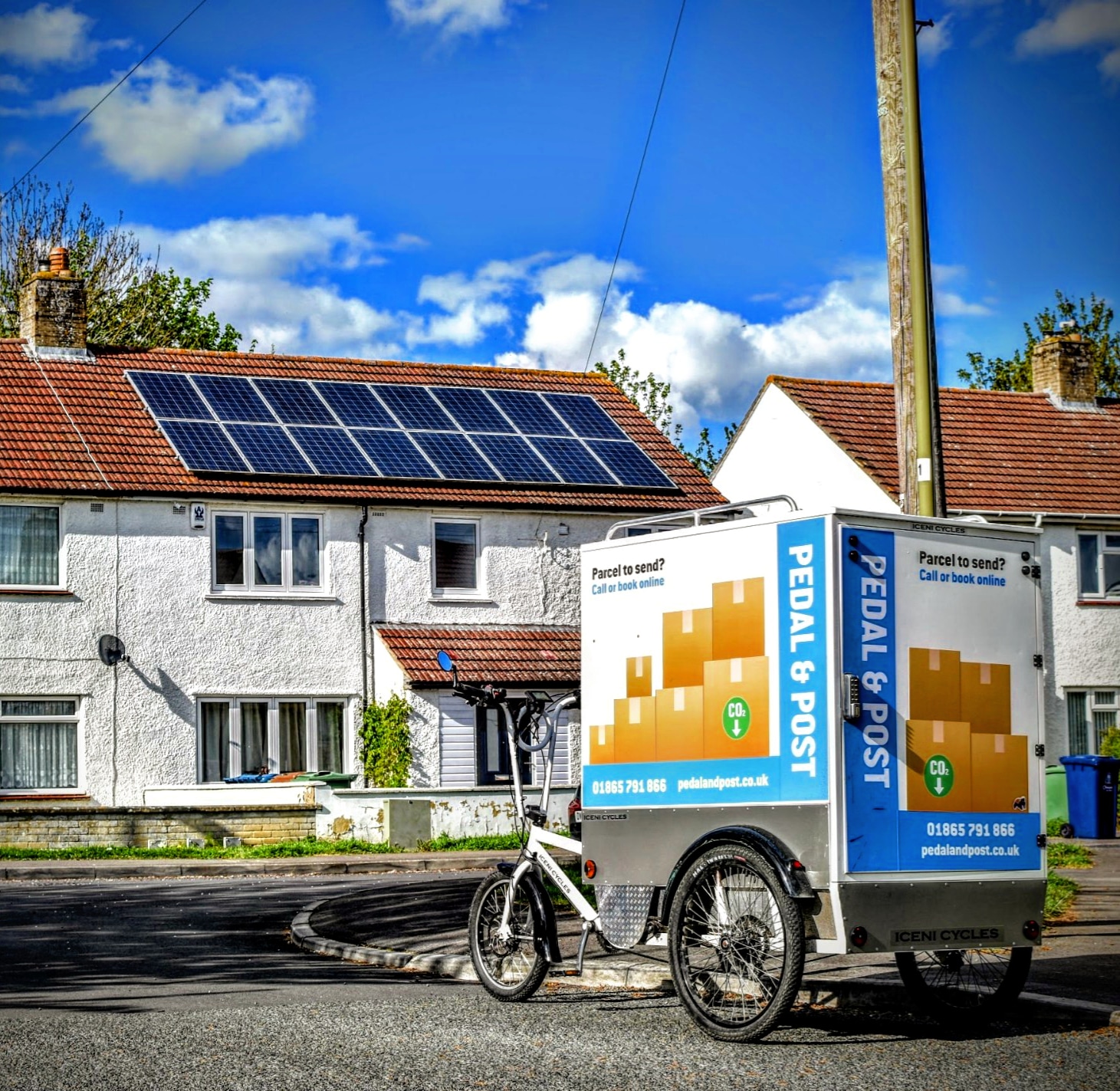 Pedal & Post introduces eTrike into our courier fleet Pedal & Post